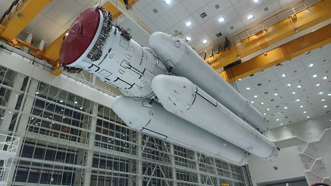 Макет &laquo;Ангара-НЖ&raquo; готов к вывозу на стартовый комплекс