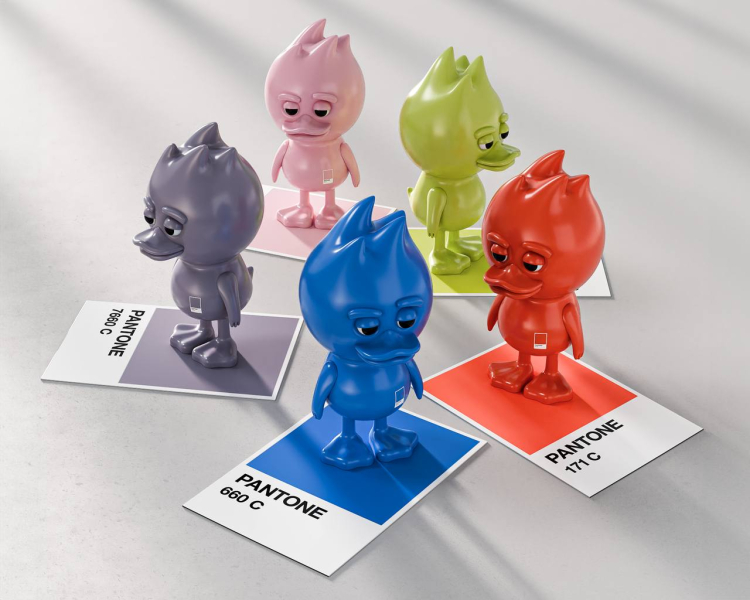 The Ugly Duck выпустил коллаборацию Tud х Pantone