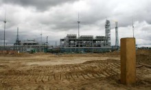 На газоперерабатывающем заводе началось строительство новой очереди