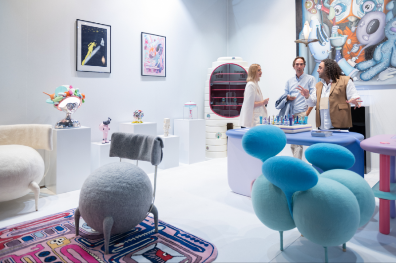 Тарас Желтышев представил арт-вселенную Yoomoota на выставке Maison&Objet