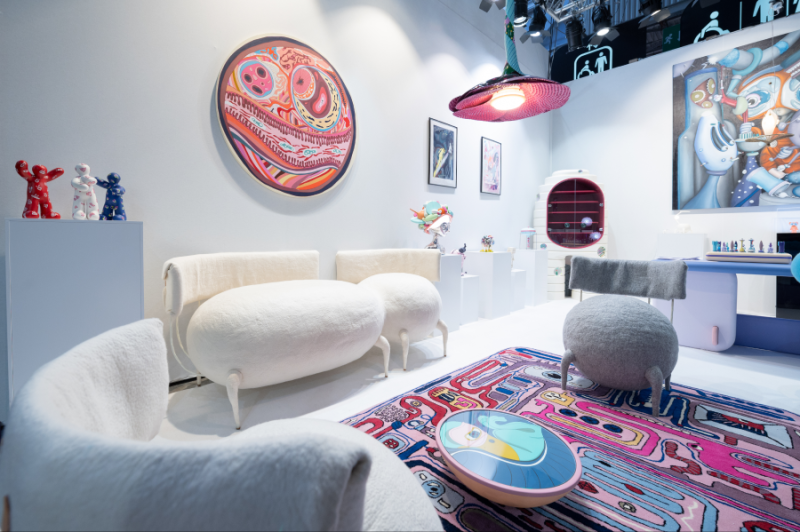 Тарас Желтышев представил арт-вселенную Yoomoota на выставке Maison&Objet