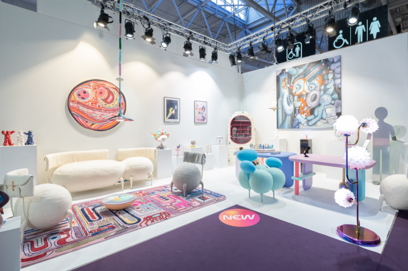 Тарас Желтышев представил арт-вселенную Yoomoota на выставке Maison&Objet