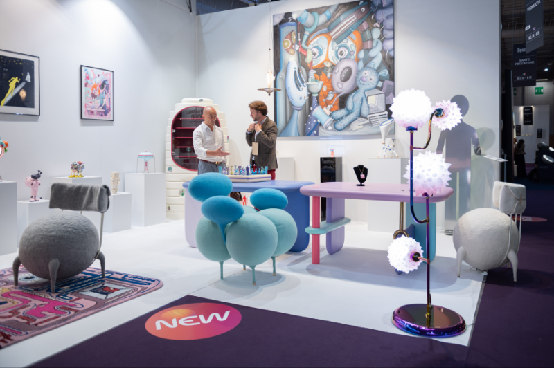 Тарас Желтышев представил арт-вселенную Yoomoota на выставке Maison&Objet