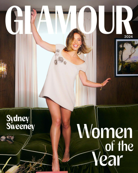 Сидни Суини стала женщиной года по версии Glamour