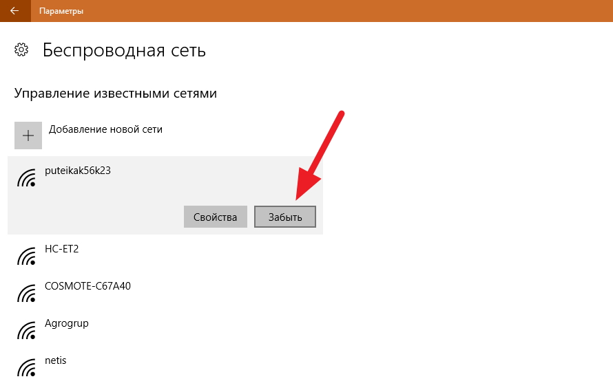 Как запамятовать сеть Wi-Fi на Windows 10 — пошаговая аннотация