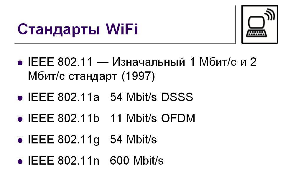 Главные и доп эталоны Wi-Fi — отличия и особенности