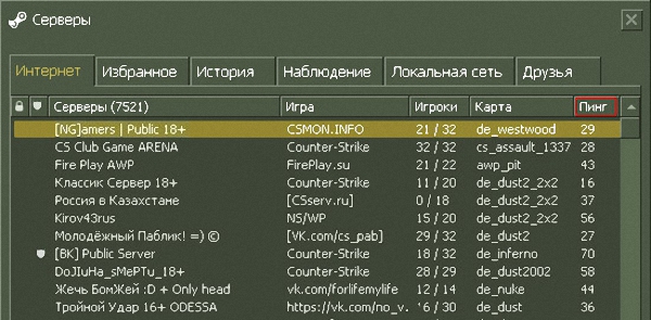 Что такое пинг в вебе и какой считается обычным